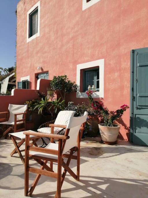 Casa Dei Melograni At Vourlidia Leros Villa Vromolithos Dış mekan fotoğraf
