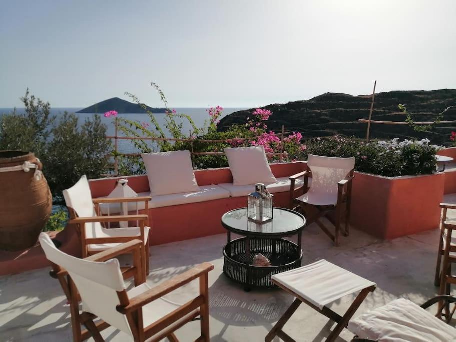 Casa Dei Melograni At Vourlidia Leros Villa Vromolithos Dış mekan fotoğraf