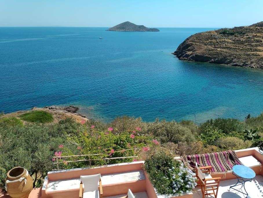 Casa Dei Melograni At Vourlidia Leros Villa Vromolithos Dış mekan fotoğraf