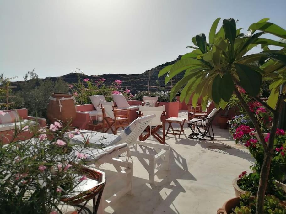 Casa Dei Melograni At Vourlidia Leros Villa Vromolithos Dış mekan fotoğraf