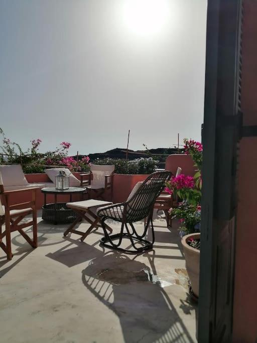 Casa Dei Melograni At Vourlidia Leros Villa Vromolithos Dış mekan fotoğraf