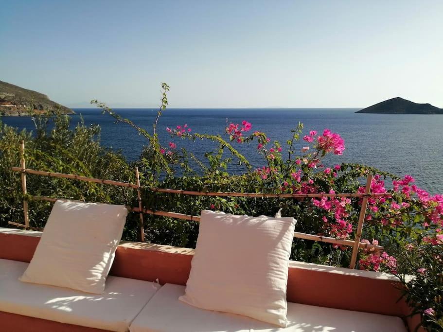 Casa Dei Melograni At Vourlidia Leros Villa Vromolithos Dış mekan fotoğraf