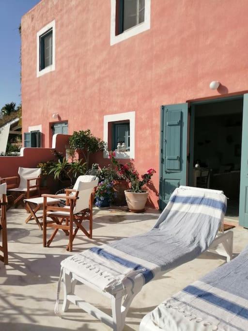 Casa Dei Melograni At Vourlidia Leros Villa Vromolithos Dış mekan fotoğraf