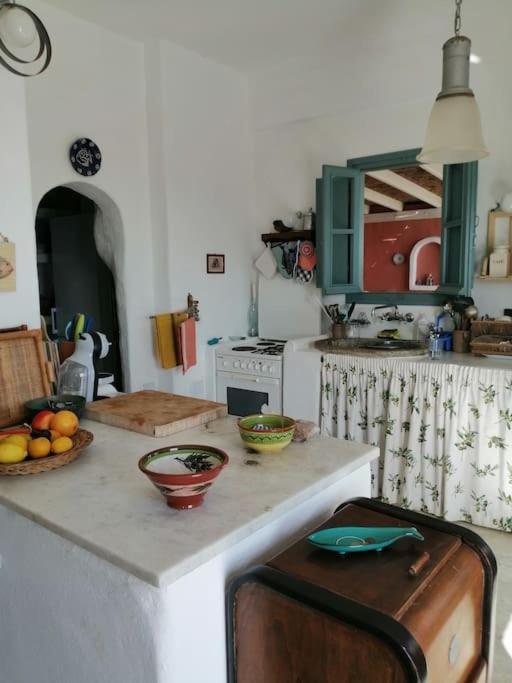 Casa Dei Melograni At Vourlidia Leros Villa Vromolithos Dış mekan fotoğraf