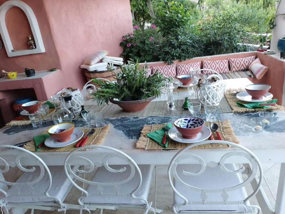 Casa Dei Melograni At Vourlidia Leros Villa Vromolithos Dış mekan fotoğraf