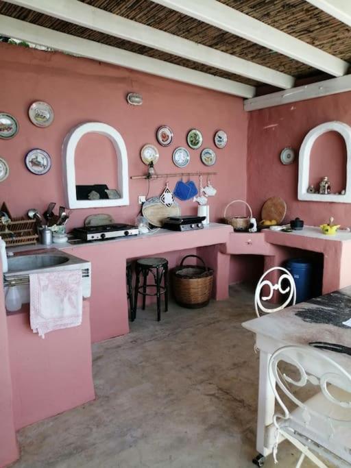 Casa Dei Melograni At Vourlidia Leros Villa Vromolithos Dış mekan fotoğraf